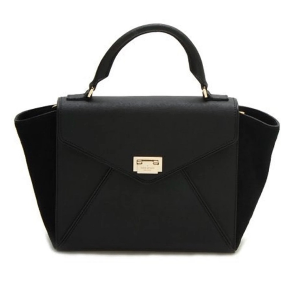 Kate Spade Black Laurel Magnolia Park
Suede Convertible Crossbody